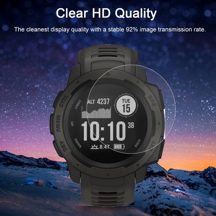 ENKAY Hat-Prince for 41mm Diameter Circular Dial Smart Watch 0.2mm 9H Surface Hardness 2.15D Curved Explosion-proof Tempered Glass Screen Film